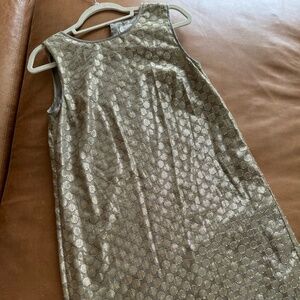 Erin fetherston Gold dress. Size 4